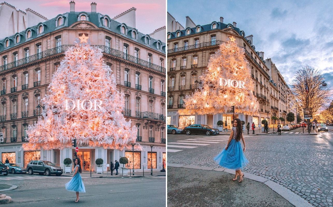 Christmas journey in Paris - the best photo spots