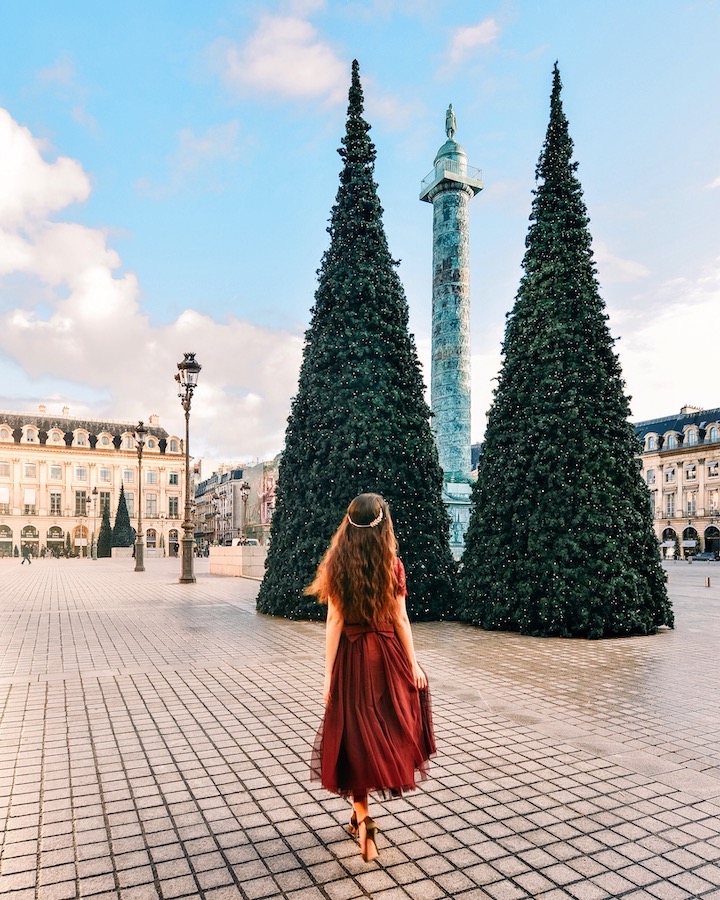 Christmas journey in Paris - the best photo spots