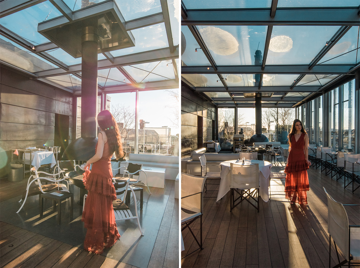 Bayerischer rooftop restaurant