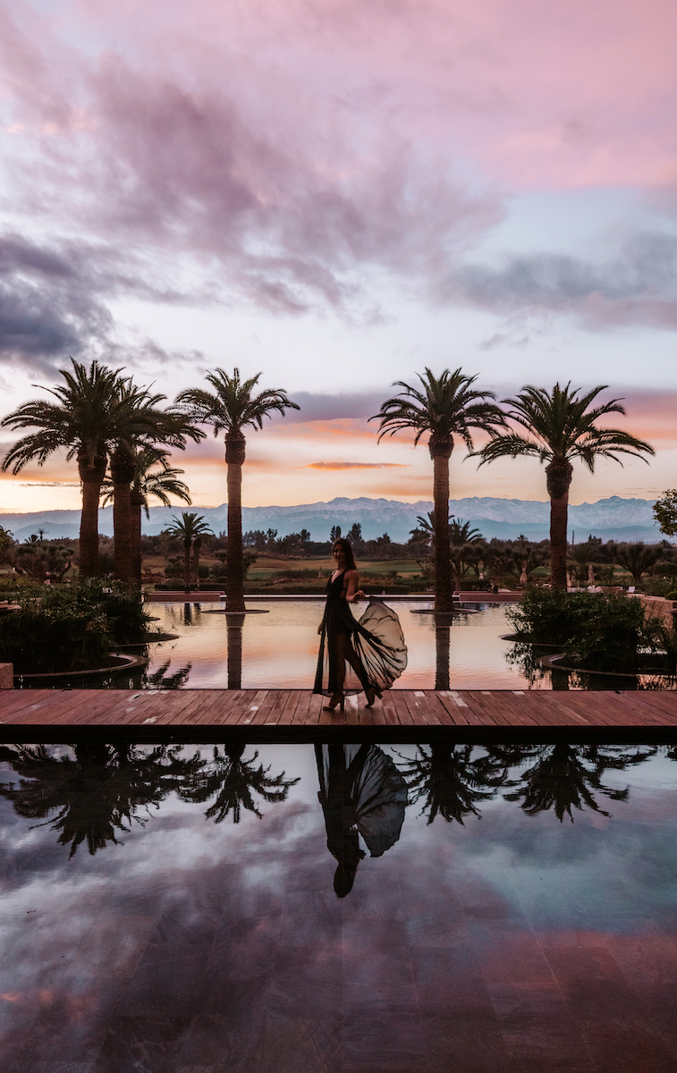 Fairmont Royal Palm Marrakesh sunrise