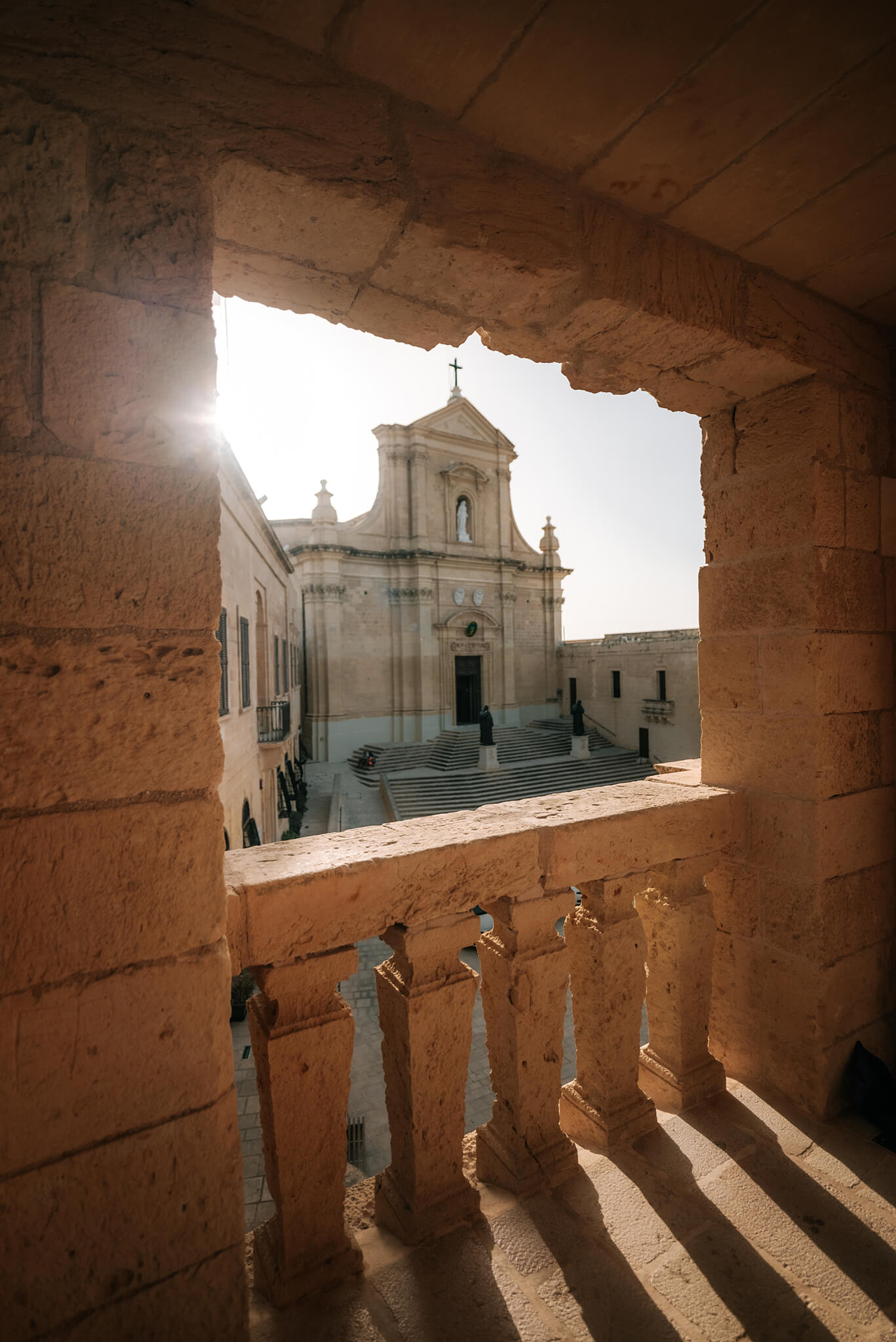 View cathedral victoria gozo