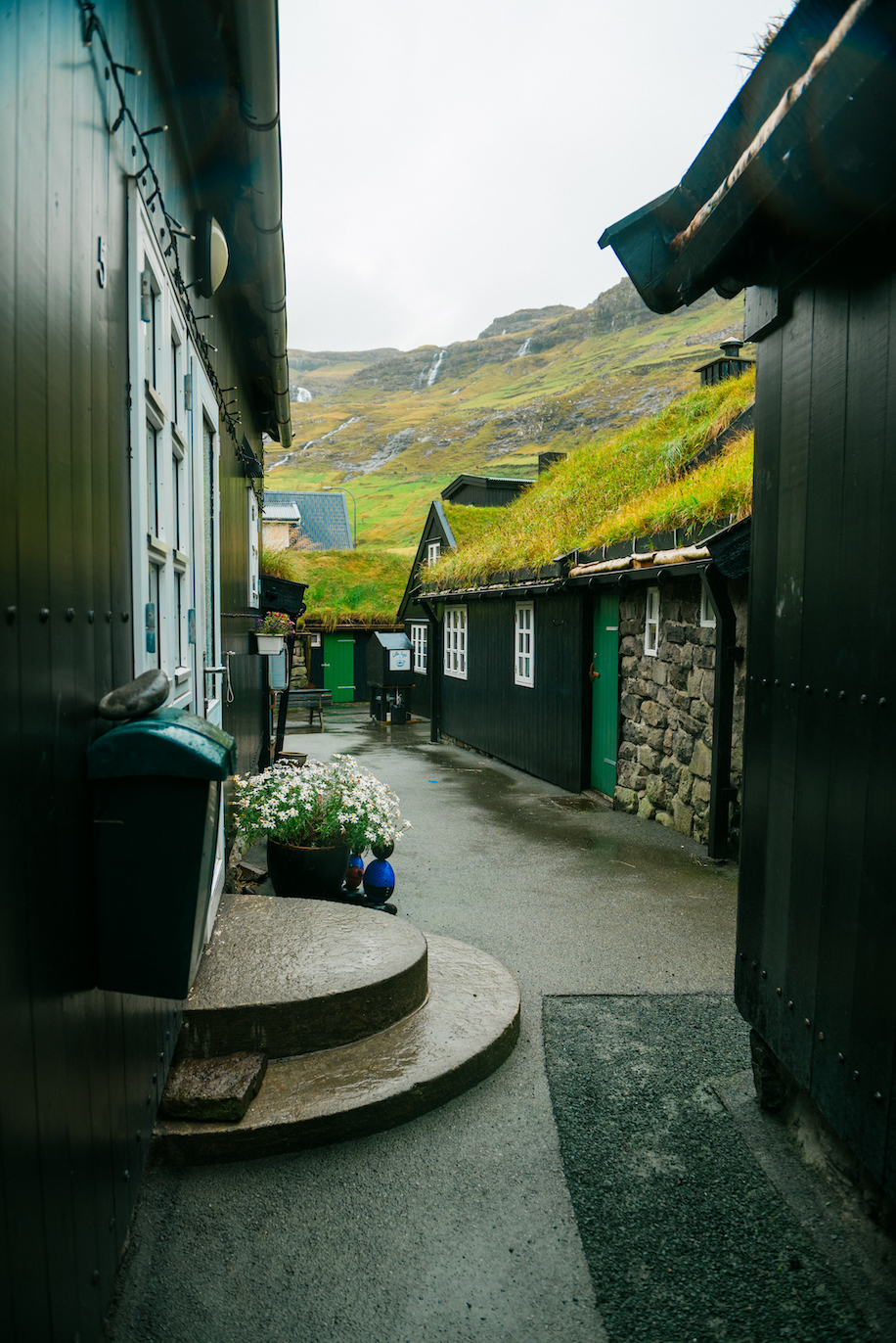 Tjørnuvík houses